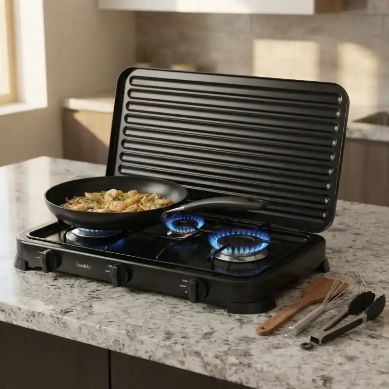 Decakila 3 Burner Table Gas Stove KMGS009B